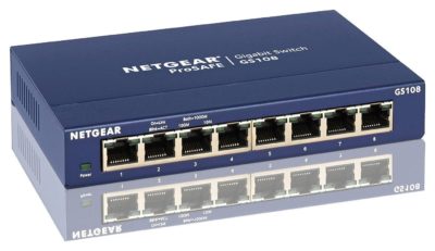 Netgear GS108UK 8 Port Gigabit Ethernet Switch. Netgear GS108UK 8 Port Gigabit Ethernet Switch.